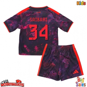 Bayern Munich Ismael Saibari #34 Replica Third Stadium Kit for Kids 2026-27 Short Sleeve (+ pants)